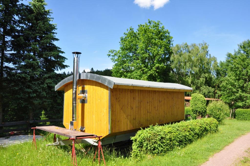 Zahrada ubytování Campingplatz am Waldbad