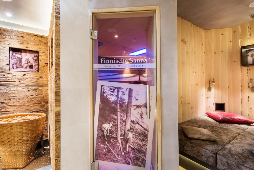 Voodi või voodid majutusasutuse Hotel am Reiterkogel toas