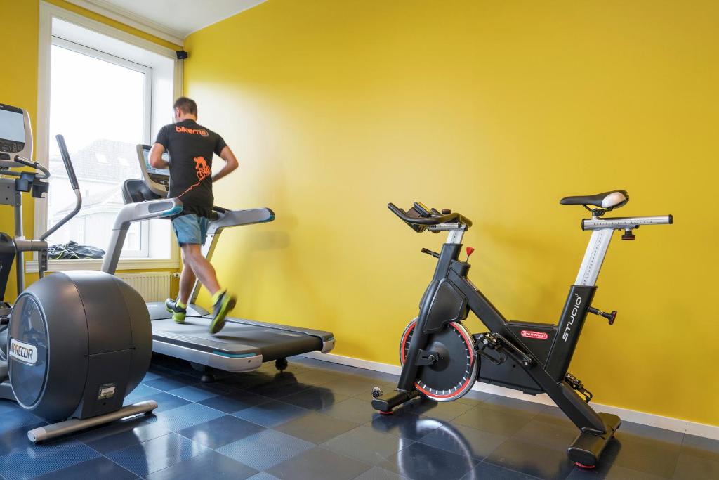 Fitness centrum a/nebo fitness zařízení v ubytování Thon Hotel Nidaros