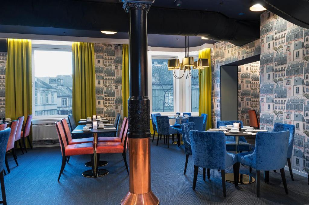 Posezení v ubytování Thon Hotel Nidaros