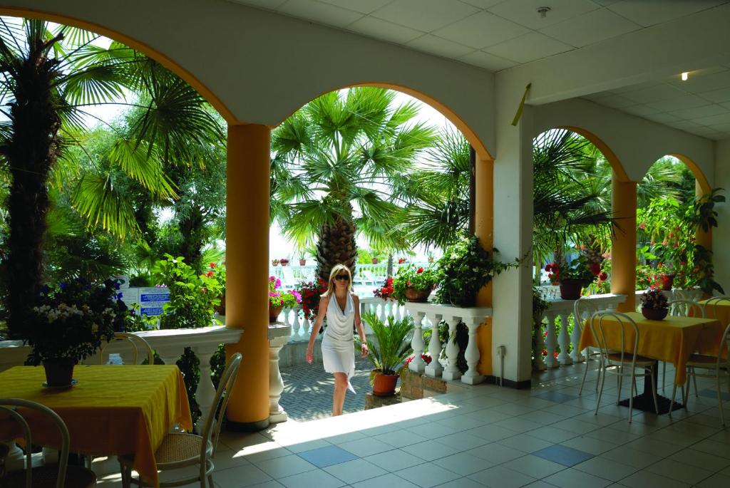 Restaurace v ubytování Camping Terrazzo sul mare