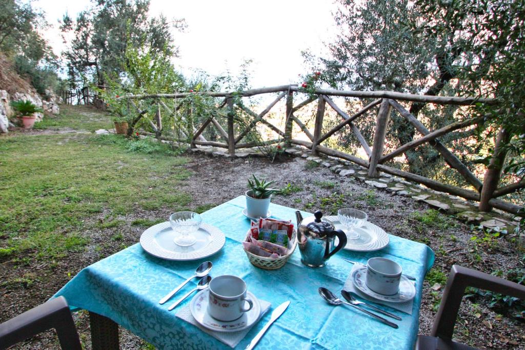 Zahrada ubytování Casarufolo Paradise