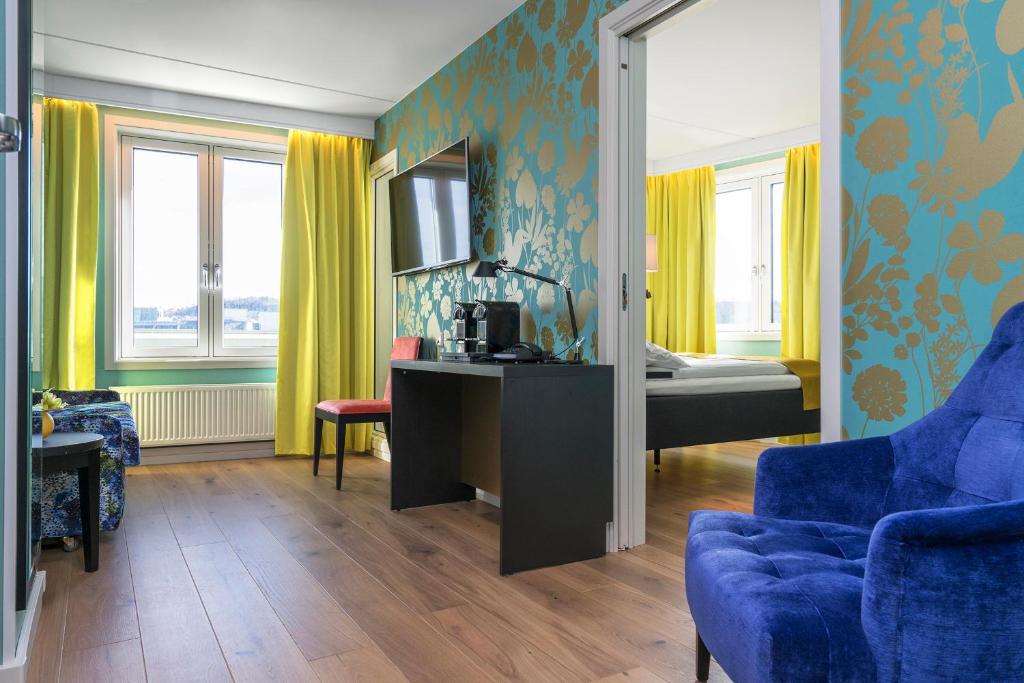 Posezení v ubytování Thon Hotel Nidaros
