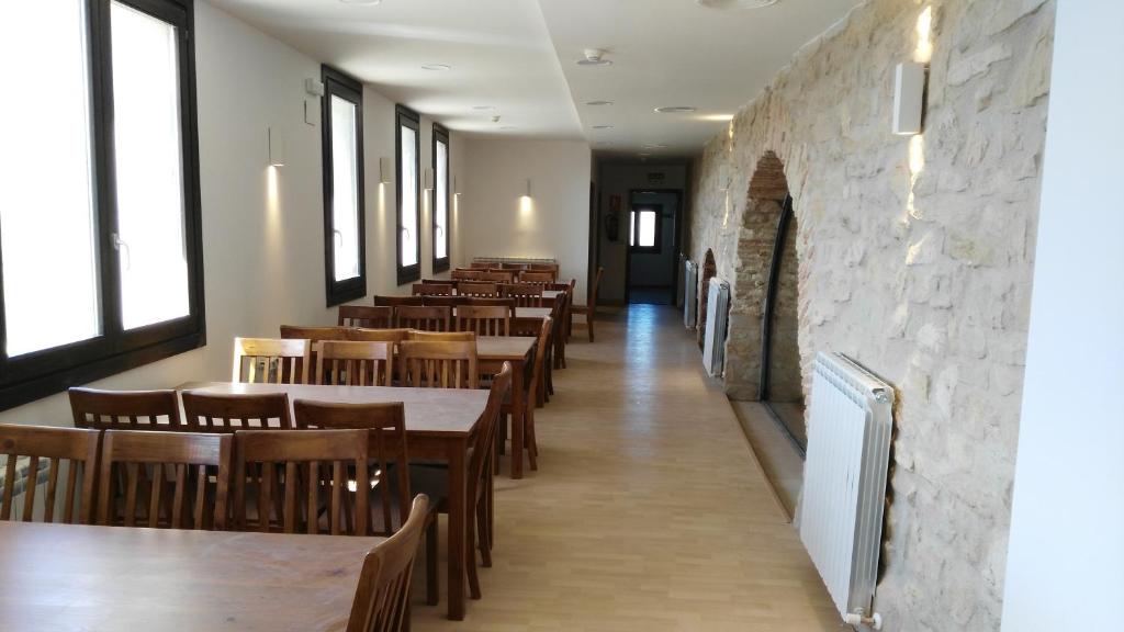 Restaurace v ubytování Albergue de Benabarre-CALUMET