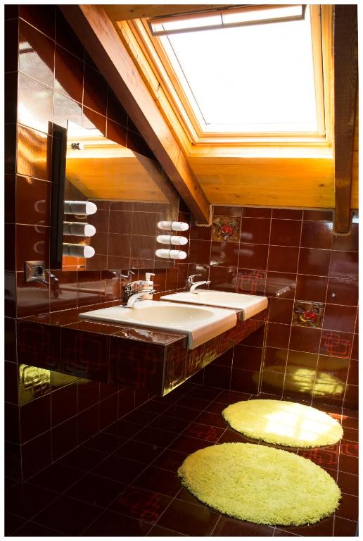 Koupelna v ubytování B&B Casa Danoi