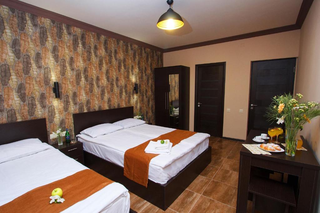 Postel nebo postele na pokoji v ubytování WOW Guest house in apartment 141