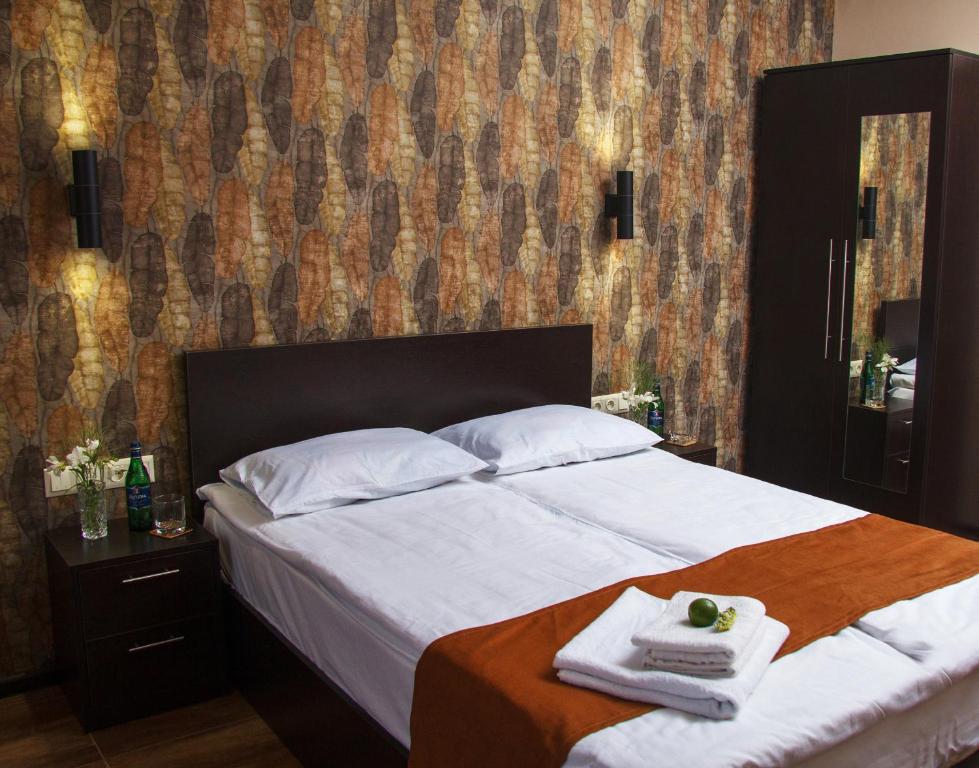Postel nebo postele na pokoji v ubytování WOW Guest house in apartment 141