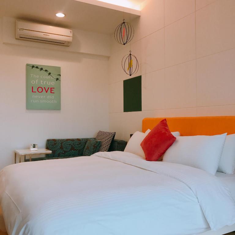 旅人空間The Cube Inn Homestay本民宿未與Agod a合作 We are not partnered with Agod a - Queen Room With Garden View