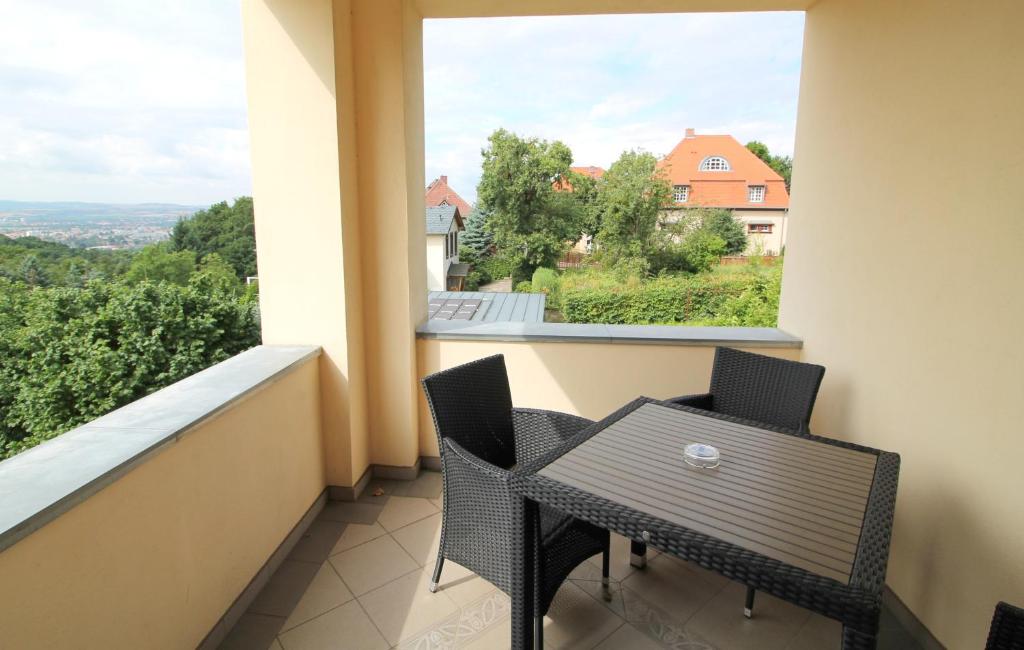 Balkón nebo terasa v ubytování Hotel-Appartement-Villa Ulenburg