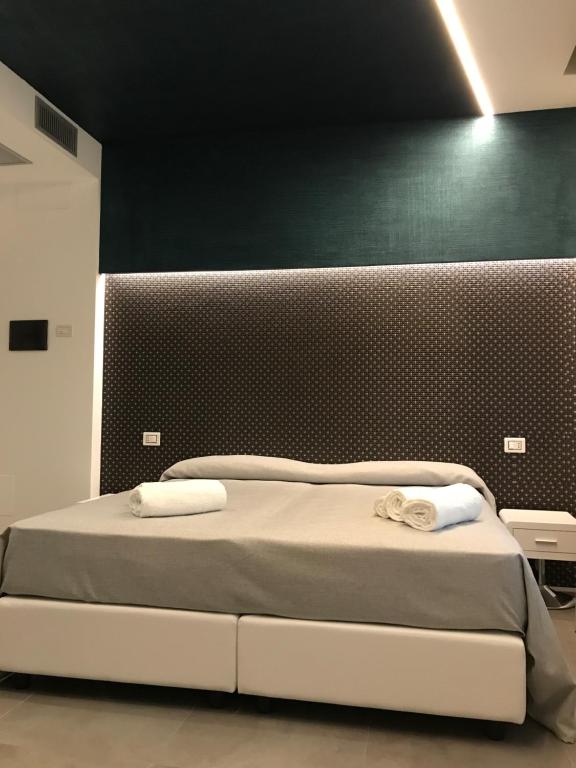 Postel nebo postele na pokoji v ubytování Calamo-Residence- B&B