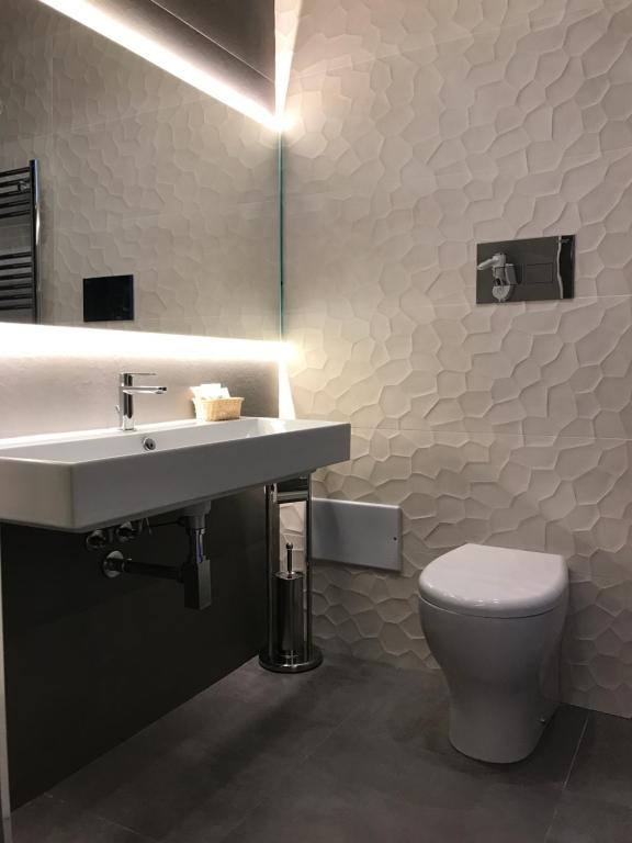 Koupelna v ubytování Calamo-Residence- B&B