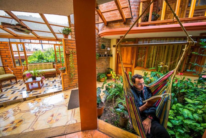 Zahrada ubytování Hotel Donde Ivan