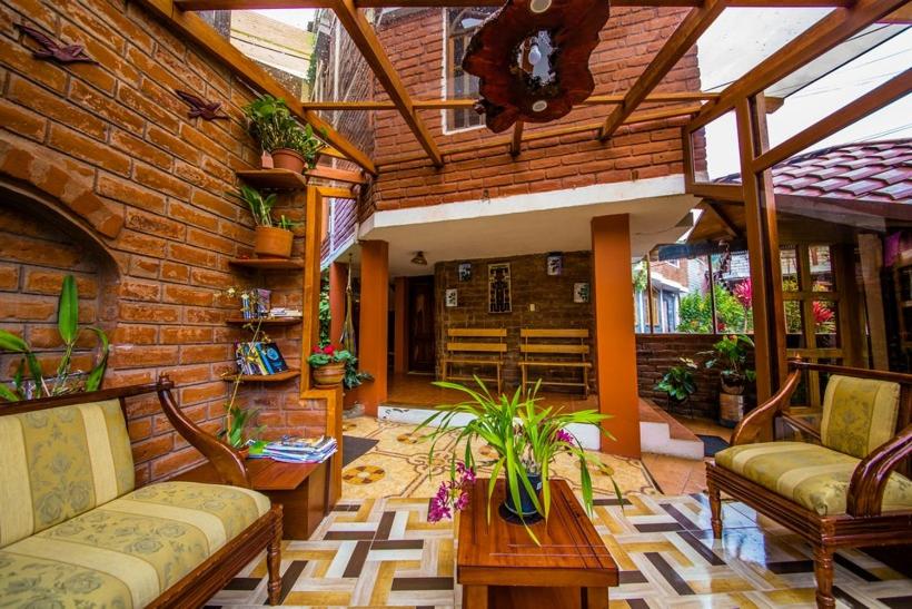 Posezení v ubytování Hotel Donde Ivan