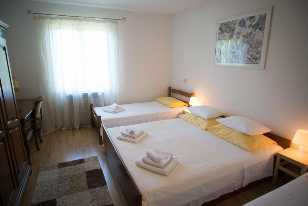 Voodi või voodid majutusasutuse Apartment Bibo toas