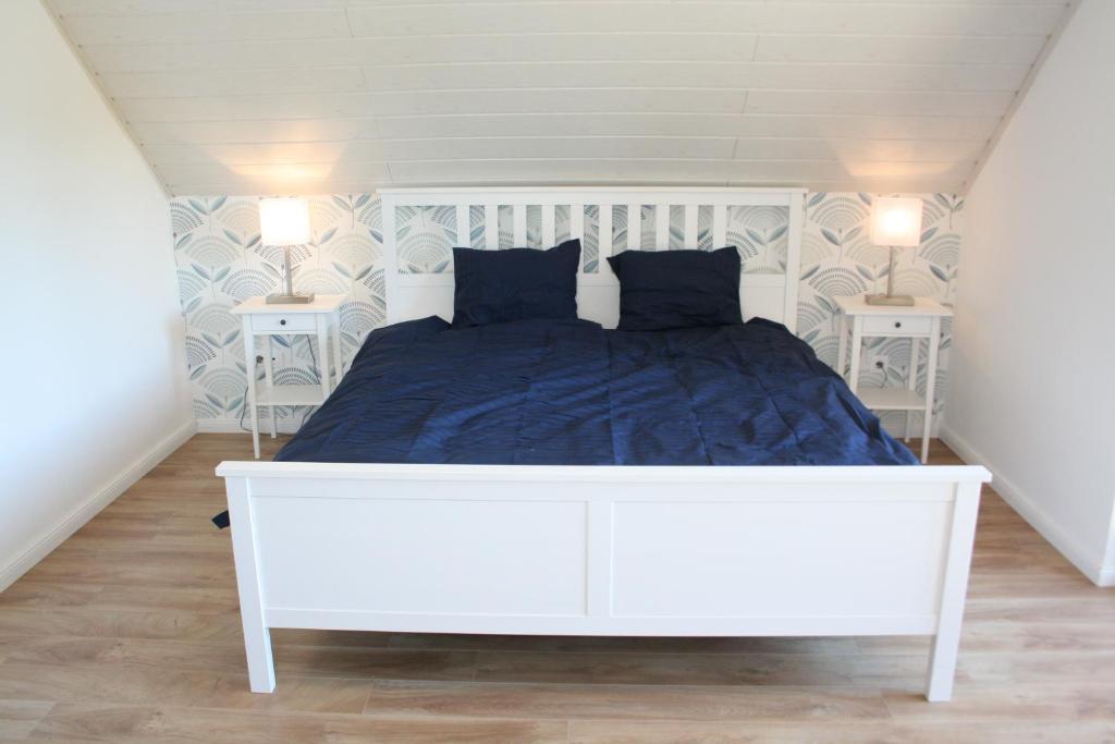 Posteľ alebo postele v izbe v ubytovaní Beach house