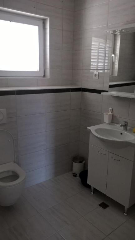 Vannituba majutusasutuses Apartment Saric