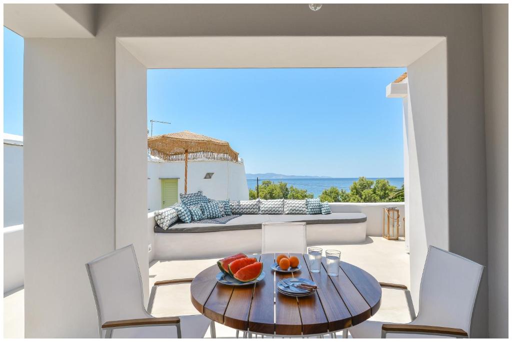 A seating area at San Romano Villas
