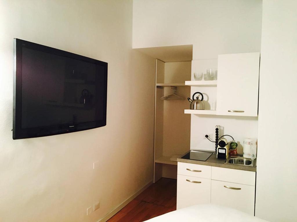 Kuchyňa alebo kuchynka v ubytovaní ROOM (boutique room)