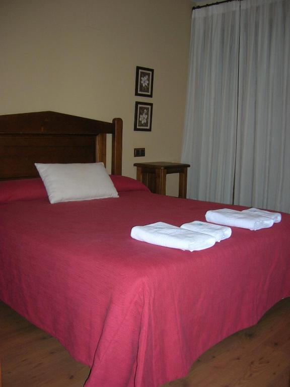A bed or beds in a room at Apartamentos Casa Lavedan