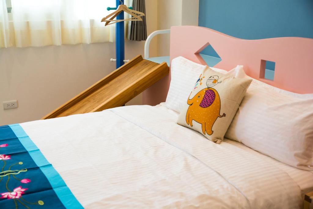 Postel nebo postele na pokoji v ubytování Fruit B&B