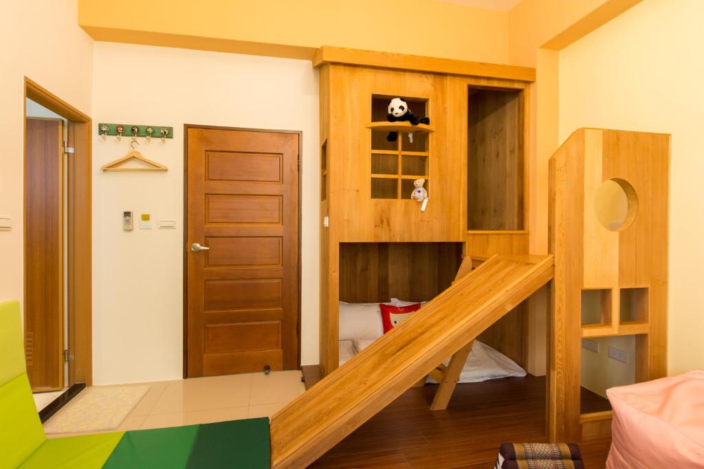 Postel nebo postele na pokoji v ubytování Fruit B&B
