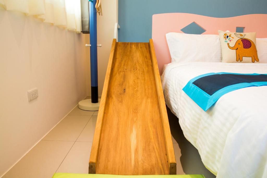 Postel nebo postele na pokoji v ubytování Fruit B&B