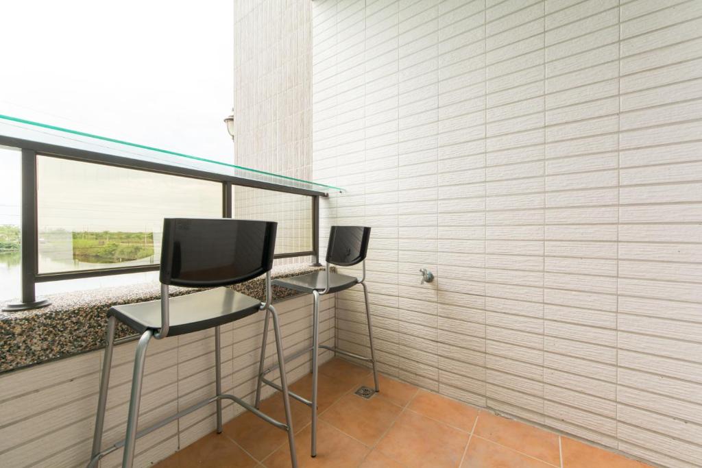 TV a/nebo společenská místnost v ubytování Fruit B&B
