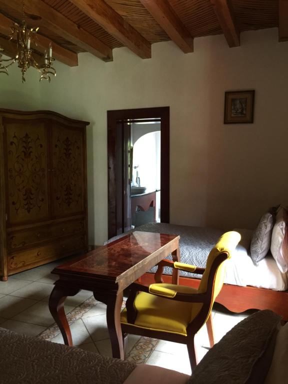 Posezení v ubytování Hotel Mansion Real
