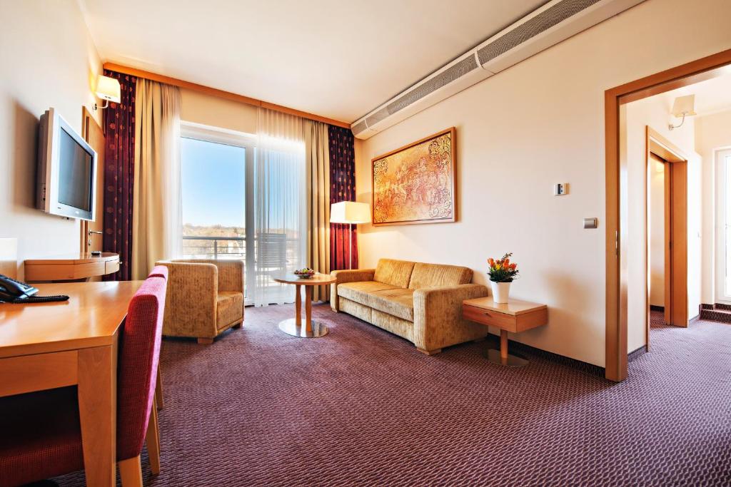 TV a/nebo společenská místnost v ubytování Grand Hotel Primus - Terme Ptuj - Sava Hotels & Resorts