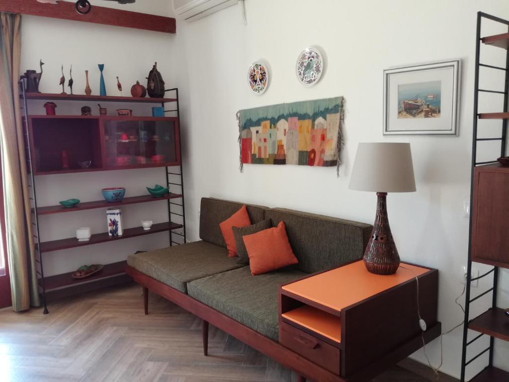 Posezení v ubytování Villa Kalandra