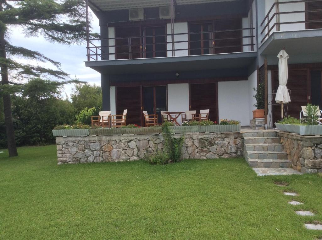 Zahrada ubytování Villa Kalandra