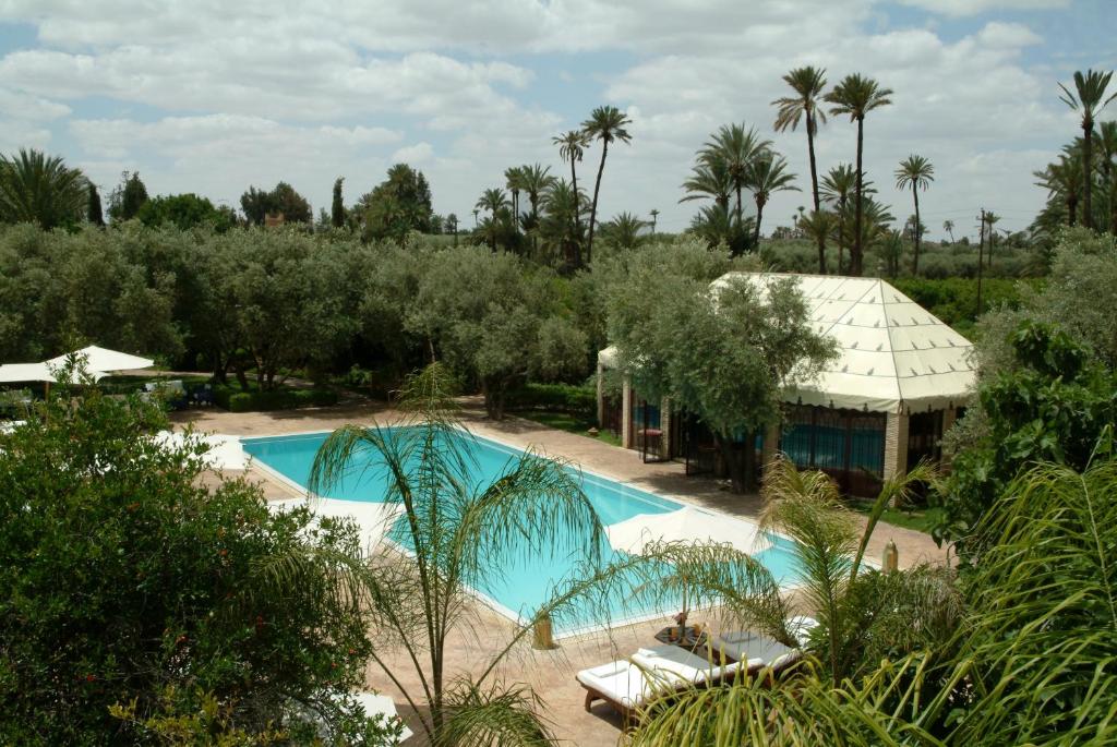 Vista de la piscina de La Maison Arabe Hotel, Spa & Cooking Workshops o d'una piscina que hi ha a prop