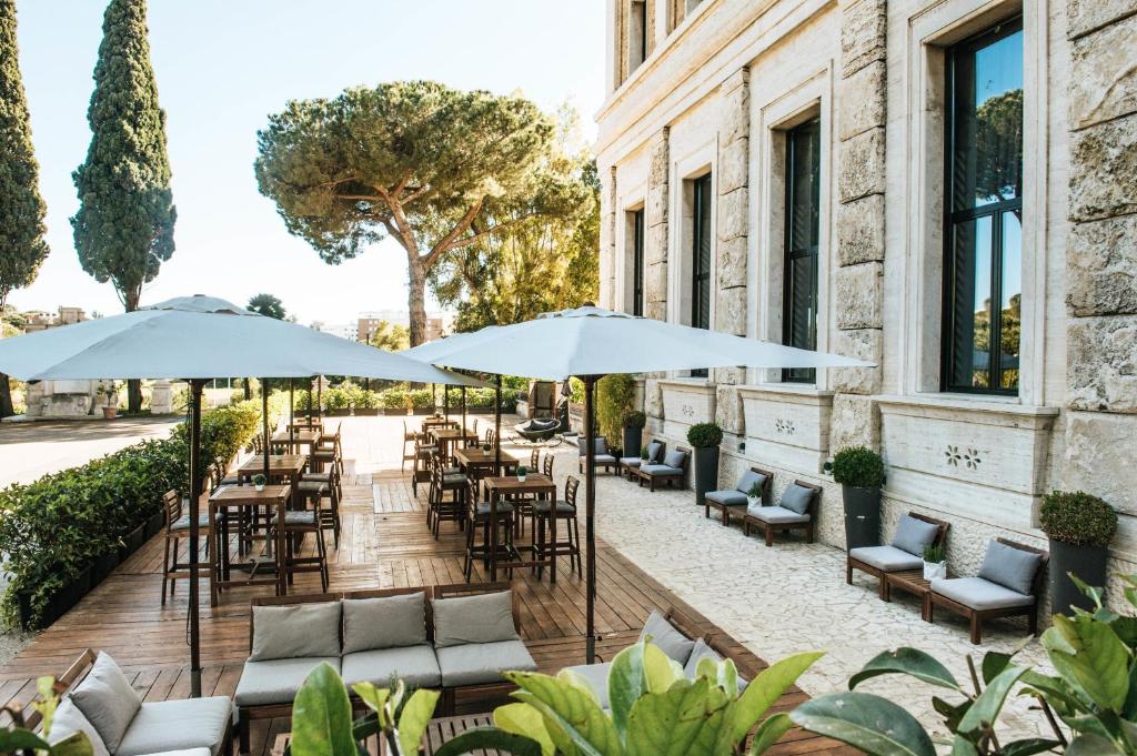 Restaurace v ubytování TH Roma - Carpegna Palace