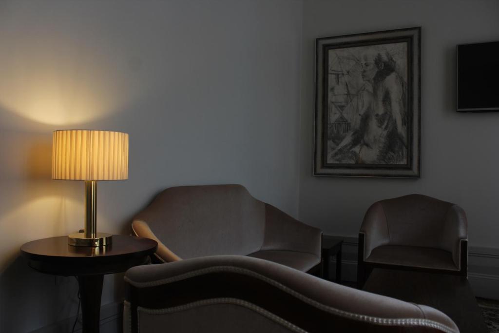 Posezení v ubytování Hotel Ibn-Arrik
