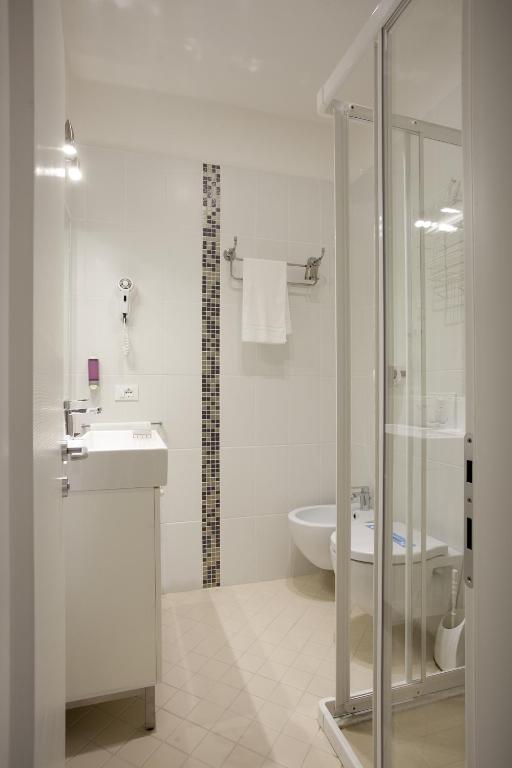 Koupelna v ubytování Hotel Speranza