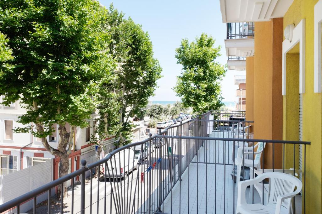 Balkón nebo terasa v ubytování Hotel St Pierre