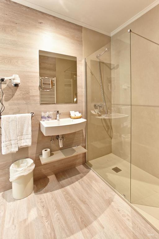 Koupelna v ubytování Hotel Sirimiri