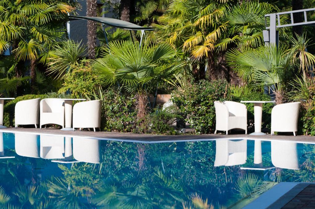 
Het zwembad bij of vlak bij Villa Nicolli Romantic Resort - Adults Only
