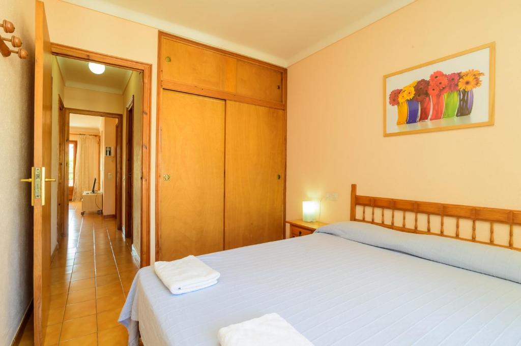 Posteľ alebo postele v izbe v ubytovaní Costabravaforrent Masferrer