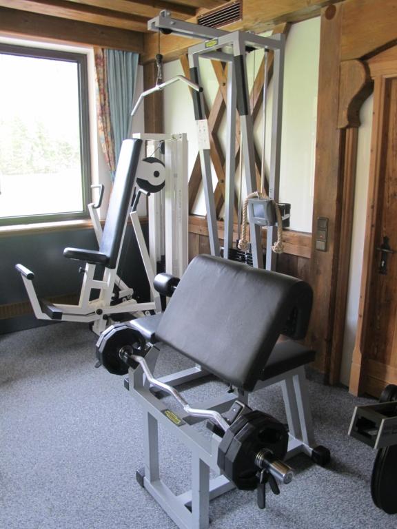 Fitness centrum a/nebo fitness zařízení v ubytování Schönauer Hof