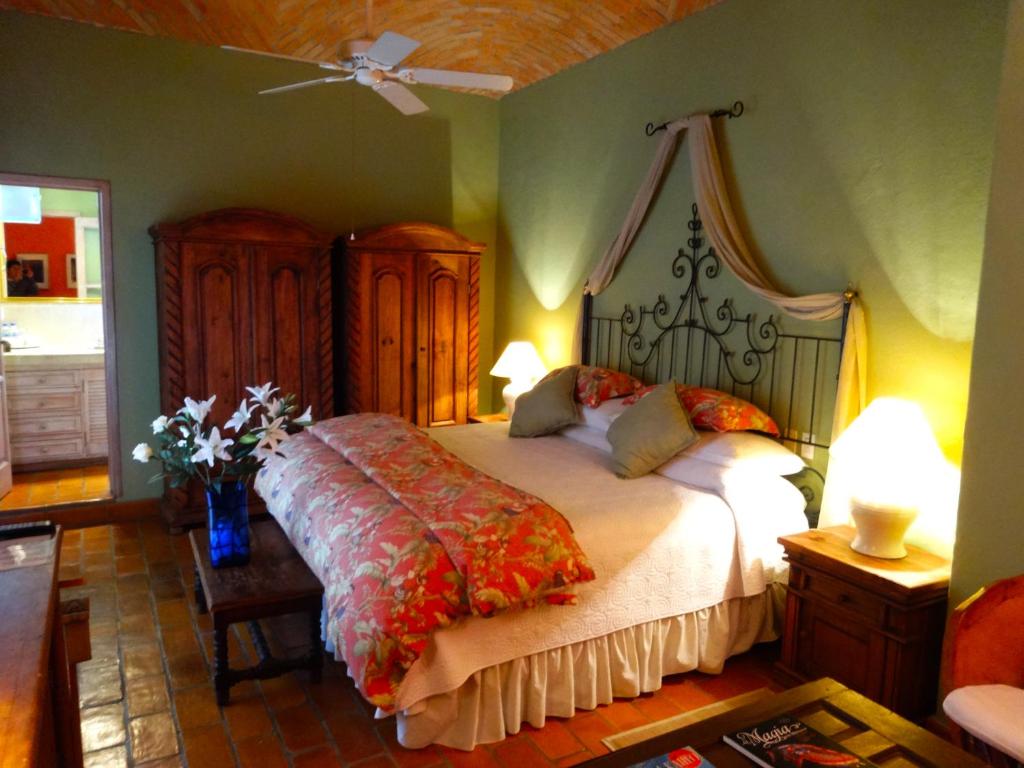 Postel nebo postele na pokoji v ubytování Casa Calderoni