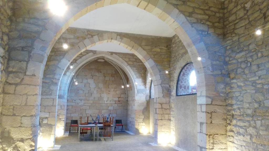 Restaurace v ubytování Albergue de Benabarre-CALUMET
