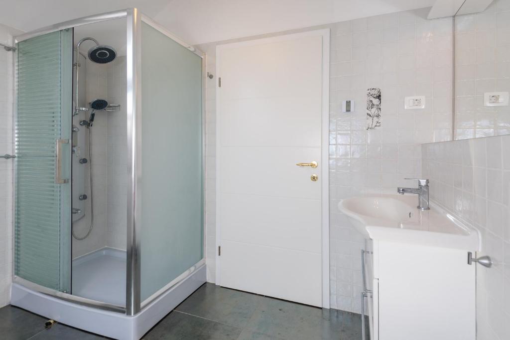 Koupelna v ubytování Apartman Marica