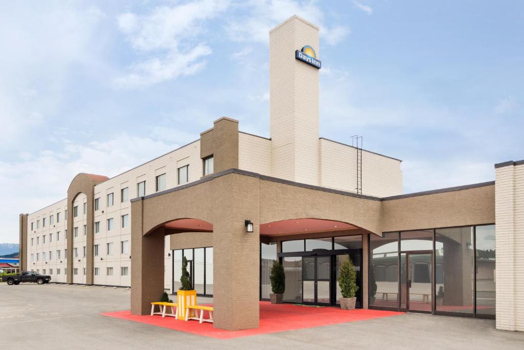 O edifício onde o hotel está situado