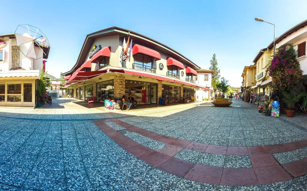 Budova, kde se bed and breakfast nachází