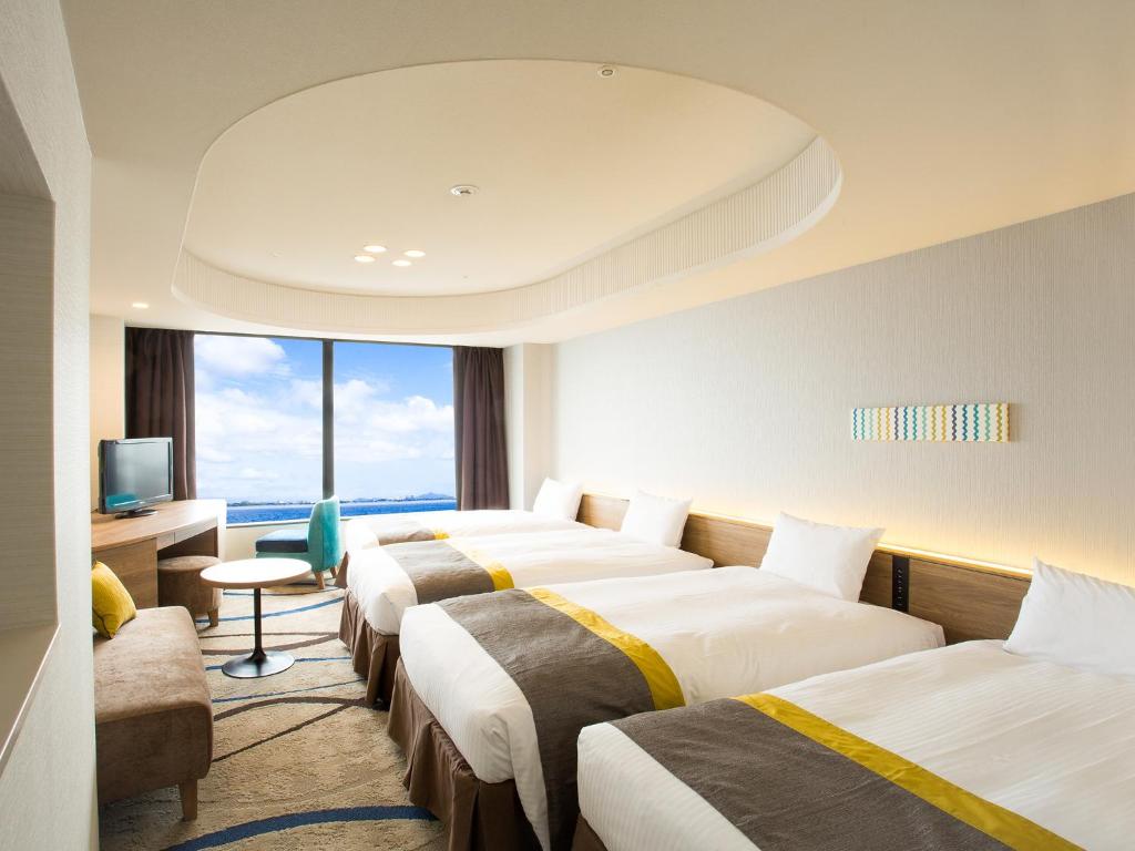 Lake Biwa Otsu Prince Hotel - Chambre Twin Supérieure Avec Accès à La Piscine