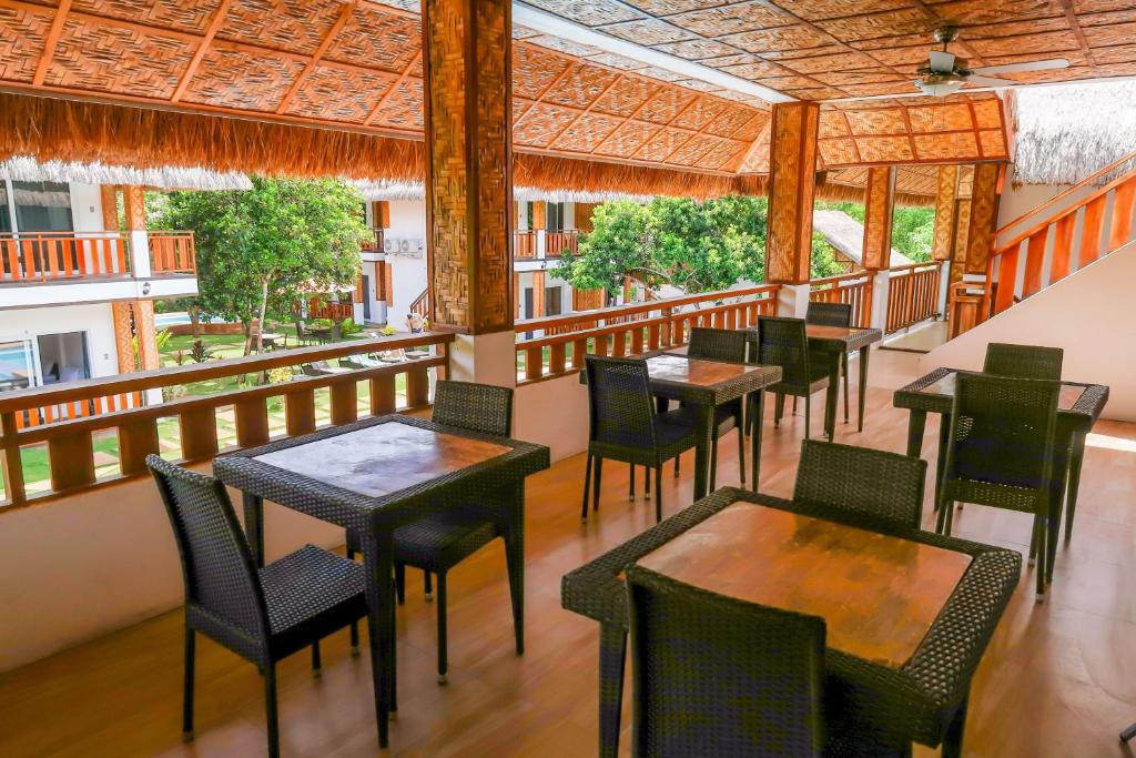 Restaurace v ubytování Scent of Green Papaya
