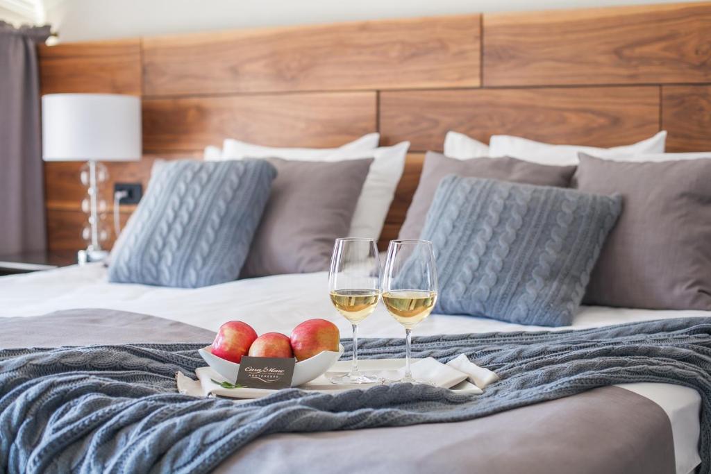 Postel nebo postele na pokoji v ubytování Hotel Casa del Mare - Amfora