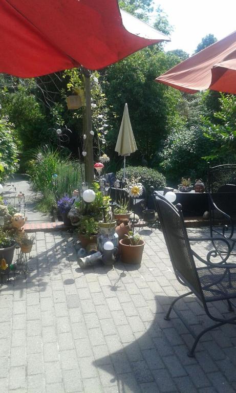 Zahrada ubytování Ferienwohnung am Siel