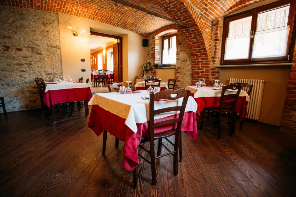 Restaurace v ubytování Albergo dei Pescatori